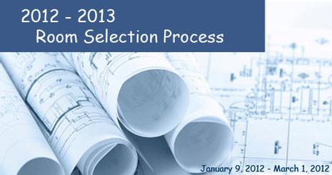 Room Selection 2012-2013